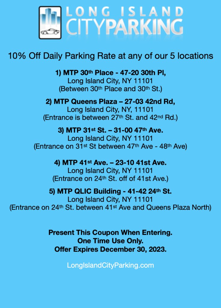long island city parking coupon 2023